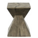 Zahi - Accent Table - Weathered Oak