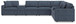 Modmax - L-Shaped Sectional - Ink