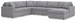 Modmax - U-Shaped Sectional - Granite