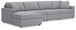 Modmax - L-Shaped Sectional - Granite
