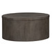 Modern Farmhouse - Drum Cocktail Table - Dusty Charcoal