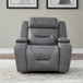 Chapman - Swivel Glider Recliner P2 - Aline Blue Gray