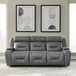 Chapman - Sofa P2 & ZG - Aline Blue Gray