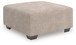 Newellen - Oversized Accent Ottoman - Beige