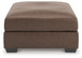WillowBend - Oversized Accent Ottoman - Umber
