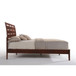 Ilana - Eastern King Bed - Brown Cherry