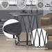 Sytira - End Table - Espresso & Black