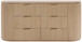 Astrid - Solid Wood And Oak Veneer Dresser