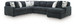 Midnight-Madness - Sectional - Gunmetal