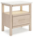 Cadmori - One Drawer Night Stand - Two-Tone