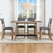 Aubrey - 5 Piece Counter Set - Brown / Black