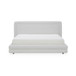 Tory - Queen Bed - Pebble White