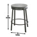 Portland - 3 Piece Dining Set With Round Counter Table - Gray