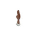 Eon - Wood And Marble Sculpture 1 - Brown
