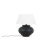 Olia - Table Lamp - Dark Brown / White