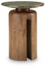 Caplow - Accent Table - Brown / Green