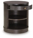 Leighmour - Accent Table - Dark Brown