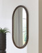 Clorington - Accent Mirror - Dark Brown