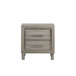 Lennox - 2 Drawer Nightstand - Gray