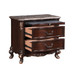 Constantine - Nightstand With Marble Top - Cherry