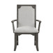 Lisbon - Dining Arm Chair (Set of 2) - Gray