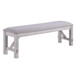 Maisie - Bench - White