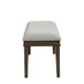 Essence - Dining Bench With Natural Cushion