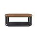 Decker - 3 Piece Occasional Set (1 Coffee & 2 End Tables) - Brown / Black