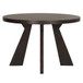 Chestnut Ridge - 5 Piece Dining Room Set (Round 47" Table & 4 Chairs) - Brown / Beige