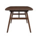 Miller - 78" Complete Dining Table - Walnut