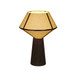 Josephine - Upwards Table Lamp - Chocolate Brown