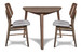 Oscar - Corner Table With 2 Cushion Chairs