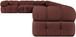 Orin - 7 Piece Modular Sectional (4 Modular Chairs, 3 Corner Chairs)