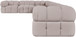 Orin - 7 Piece Modular Sectional (4 Modular Chairs, 3 Corner Chairs)