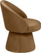 Selene - Upholstered Swivel Dining Chair