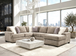 Aries Fabric Reversible Sectional 2760-06 by Happy Homes