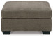 Mahoney - Oversized Accent Ottoman - Chocolate