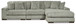 Lindyn - 3 Piece Sectional