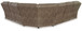 Ravenel - 4 Piece Reclining Sectional
