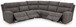 Next-Gen Durapella - 5 Piece Reclining Sectional
