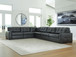 Brindley Pier - 6-Piece Sectional - Fog