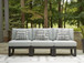 Beachloft - 3-Piece Outdoor Sectional - Black / Gray
