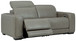 Correze - 2-Piece Power Reclining Sectional - Gray