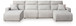 Modmax II - 4 Piece Reclining Sectional