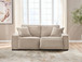 Carceri - 2-Piece Power Reclining Sectional Loveseat - Cashmere