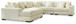 Lindyn - 5 Piece Sectional