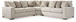 Ballyton - 3-Piece Sectional - Sand