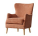 Elva Armchair With Solid Wood Legs | Artful Living Design-CRL