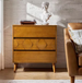 Karla Acorn Mid-century Modern 3-Drawer Dresser with USB and Type-C ports
