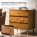 Karla Acorn Mid-century Modern 3-Drawer Dresser with USB and Type-C ports